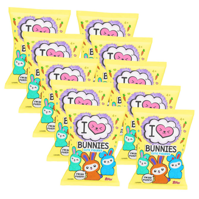 Bunnies Figur - I Love Bunnies - Sammelfigur - 10 Tüten