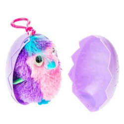 2 x Glitzer Plüsch Minis Hatchimals ca. 7 cm im Ei Plüsch Clip-On NEU & OVP