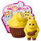 Blue Ocean Moffinis Sammelfiguren Serie 4 - Moffini Muffin Monster - Figur Fanni - Duftet