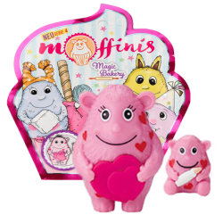 Blue Ocean Moffinis Sammelfiguren Serie 4 - Moffini Muffin Monster - Figur Herzchen (Super selten)