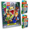 Lego Jurassic World 3 Karten - Sammelkarten Trading Cards (2023) - 1 Mappe + 2 Blister Sammelkarten