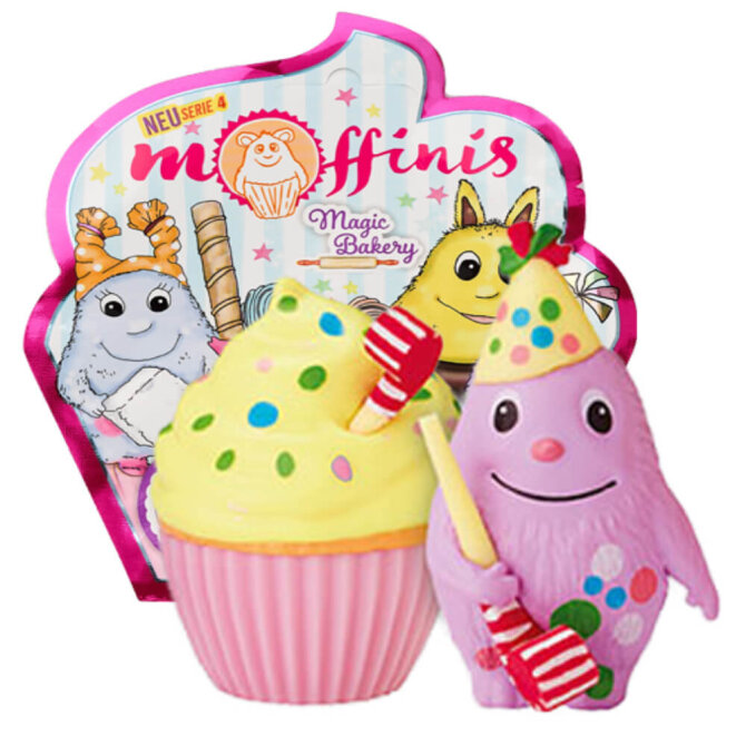 Blue Ocean Moffinis Sammelfiguren Serie 4 - Moffini Muffin Monster - Figur Konrad