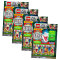 Lego Jurassic World 3 Karten - Sammelkarten Trading Cards (2023) - Alle 4 Multipack Sammelkarten