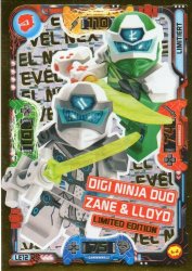 Blue Ocean Lego® Ninjago Karten Serie 5 Next Level - Trading Cards - LE11 + LE12 + LE13 + LE14 Cards