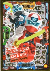Blue Ocean Lego® Ninjago Karten Serie 5 Next Level - Trading Cards - LE11 + LE12 + LE13 + LE14 Cards