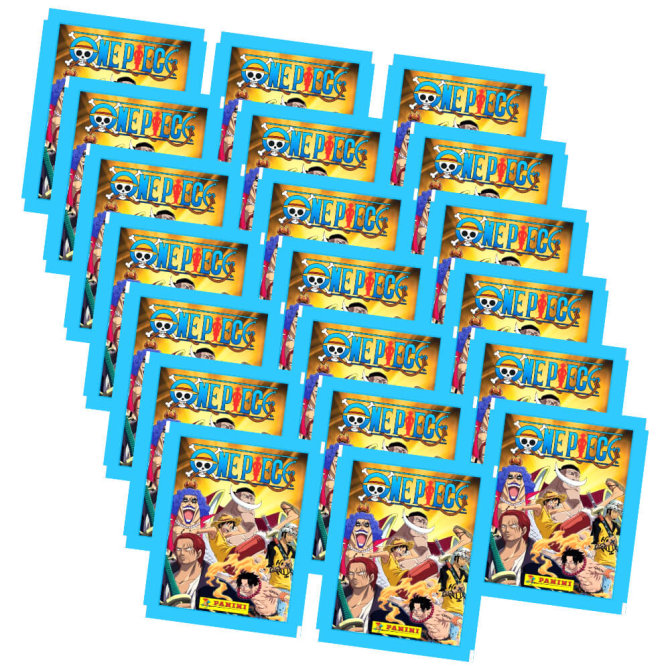 Panini One Piece Sticker - Summit War - Entscheidungsschlacht (2023) - 20 Tüten Sammelsticker
