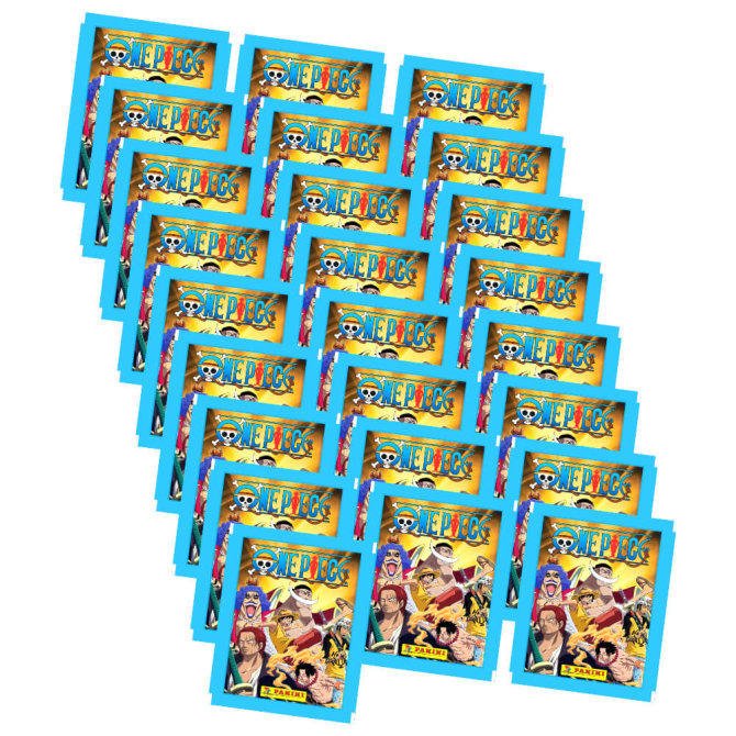 Panini One Piece Sticker - Summit War - Entscheidungsschlacht (2023) - 25 Tüten Sammelsticker