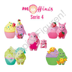 Blue Ocean Moffinis Sammelfiguren Serie 4 - Moffini...