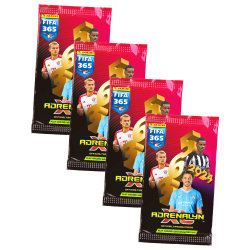 Panini Fifa 365 Karten 2024 - Trading Cards - 4 Booster...