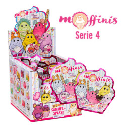 Blue Ocean Moffinis Sammelfiguren Serie 4 - Moffini Muffin Monster - Alle 16 Figuren
