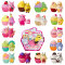Blue Ocean Moffinis Sammelfiguren Serie 4 - Moffini Muffin Monster - Alle 16 Figuren