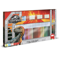 Jurassic World - Activity Malset - Stempelset - Mit...
