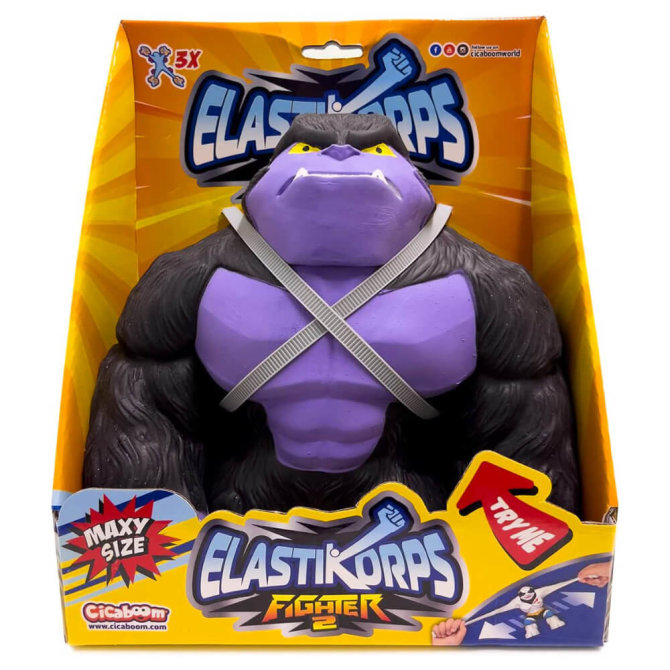 Cicaboom Elastikorps Fighter 2 Collection - Super Strech - 1 Bongo Maxy Size Sammelfigur