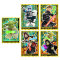 Lego Star Wars Karten Trading Cards Serie 4 - Die Macht Sammelkarten (2023) - LE18 + LE19 + LE20 + LE21 + LE1 Gold Karte