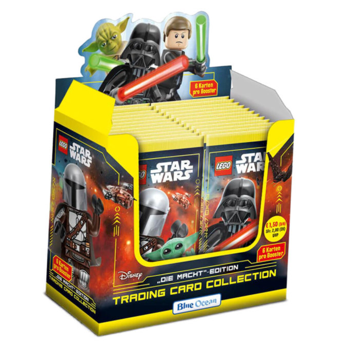 Lego Star Wars Karten Trading Cards Serie 4 - Die Macht Sammelkarten (2023) - 1 Display