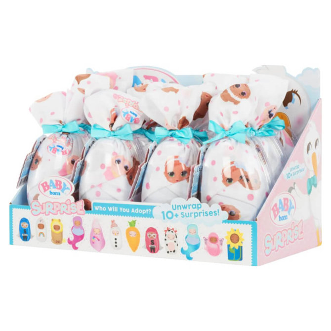 Zapf BABY Born Surprise Serie 2 - Sammelpuppe - 1 Display (12 Puppen)