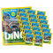 PaniniPedia Dinos Sticker - Dinosaurier Sammelsticker (2023) - 1 Album + 20 Tüten