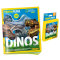 PaniniPedia Dinos Sticker - Dinosaurier Sammelsticker (2023) - 1 Album + 1 Blister