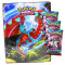 Pokemon Karten Karmesin & Purpur - Paradox Rift - 1 Mappe + 3 Booster Sammelkarten
