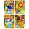 Lego Ninjago Karten Trading Cards Serie 9 - DRAGONS RISING (2024) - LE15 + LE16 + LE27 + LE28 Gold Sammelkarten