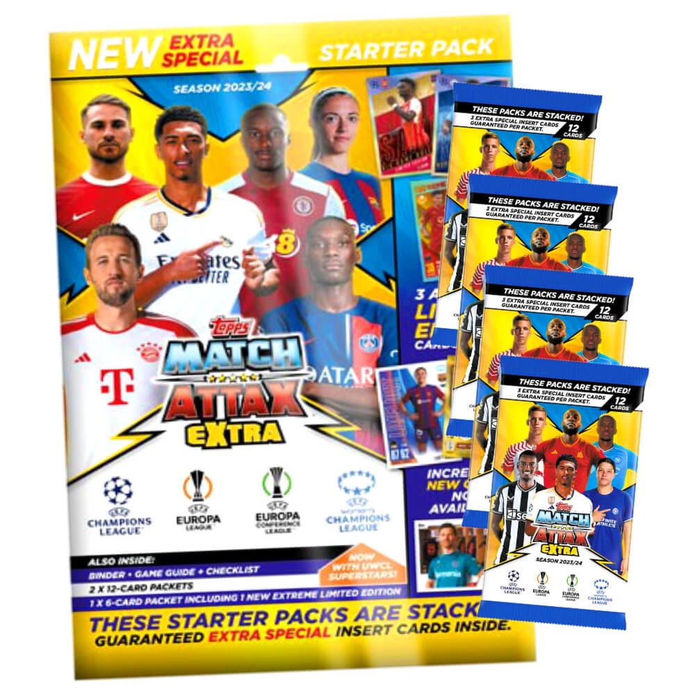 Wann Kommen Die Neuen Match Attax Karten Raus Topps Match Attax Karten Champions League Extra 2023-2024 - 1 Starter
