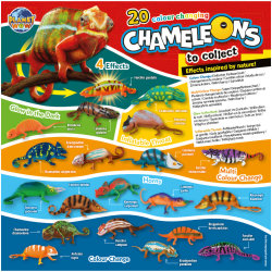 Blue Ocean Chamäleons Sammelfiguren 2024 - Planet Wow - Selten - Figur 2. Stummelschwanz Chamäleon