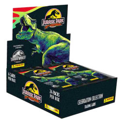Panini Jurassic Park Karten - 30TH Anniversary Trading Cards (2023) - 1 Starter + 1 Display Sammelkarten