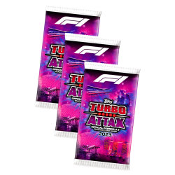 Topps Turbo Attax Karten Formula 1 - 2023 - 3 Booster...