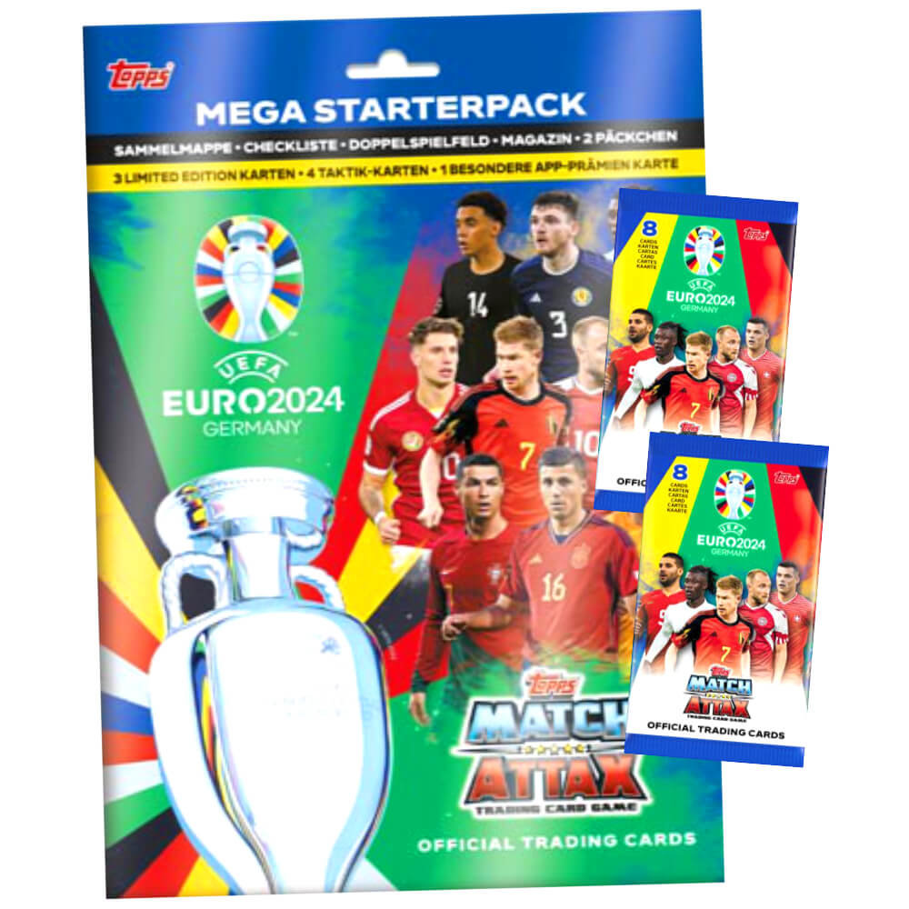 Topps UEFA EURO 2024 Germany Match Attax Karten EM Sammelkarten 1