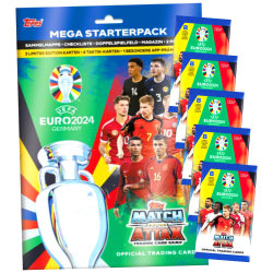 Topps UEFA EURO 2024 Germany Match Attax Karten - EM...