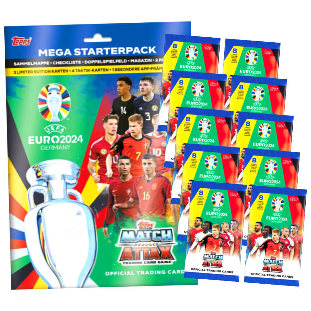 Topps UEFA EURO 2024 Germany Match Attax Karten EM Sammelkarten 1