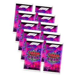 Topps Turbo Attax Karten Formula 1 - 2023 - 10 Booster...
