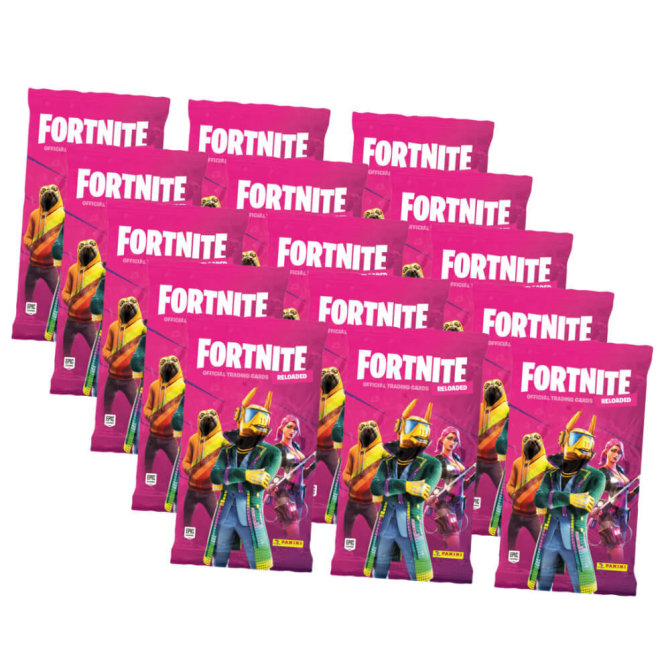 Fortnite Trading Cards Reloaded Serie 2 (2020) Sammelkarten - 15 Booster