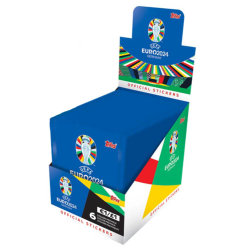 Topps UEFA EURO 2024 Sticker - Fußball EM Sammelsticker - 1 Display