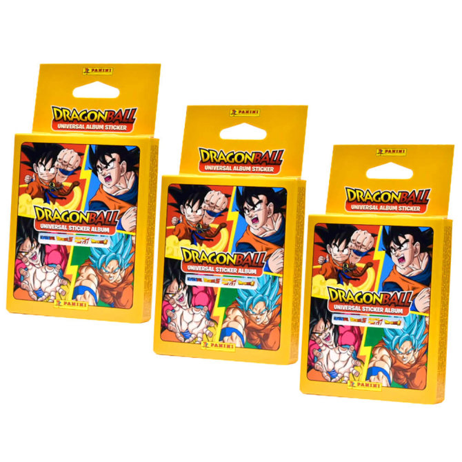 Panini Dragon Ball Universal Sticker - Sammelsticker (2024) - 3 Blister